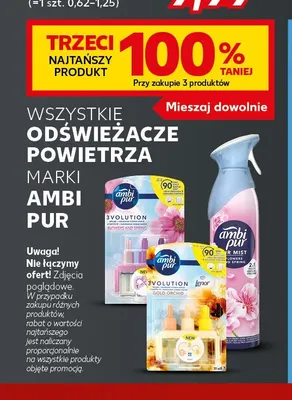 Odświeżacze powietrza marki Ambi Pur promocja w Kaufland