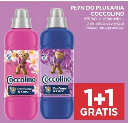 Płyn do płukania Coccolino promocja w Stokrotka