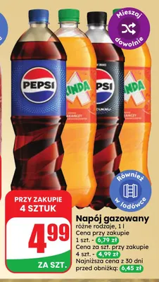 Napój gazowany promocja w Dino