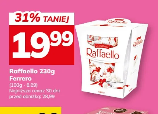 Raffaello 230g promocja w Hitpol