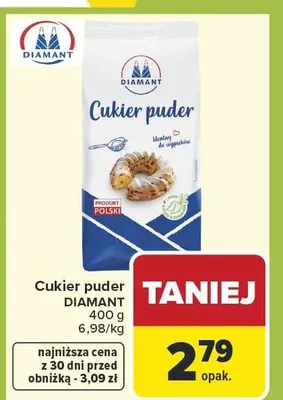 Cukier puder promocja w Carrefour