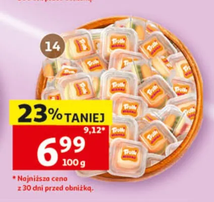 Żelki burgery Trolli promocja w Auchan