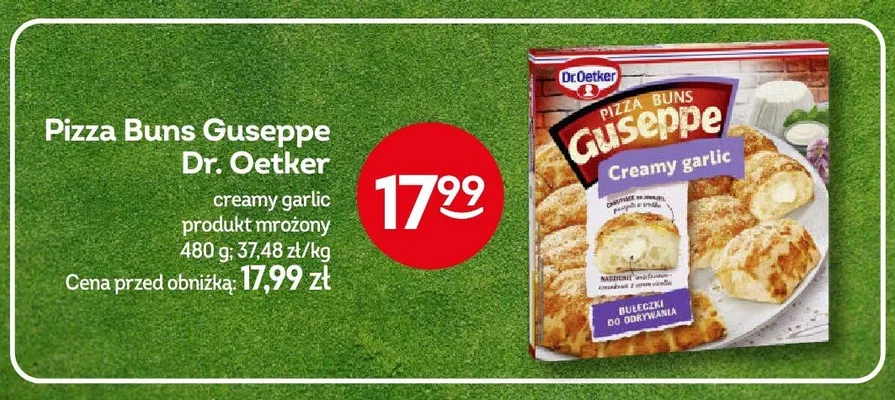 Pizza Buns Guseppe Dr. Oetker creamy garlic promocja w Żabka