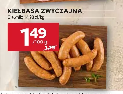Kiełbasa zwyczajna Olewnik promocja w Stokrotka