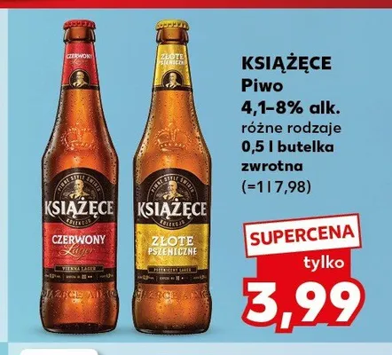 Piwo Książęce promocja w Kaufland