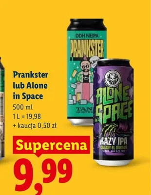 Piwo Prankster promocja w Lidl