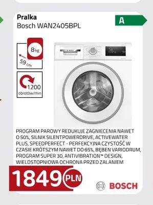 Pralka Bosch WAN2405BPL promocja w kakto.pl
