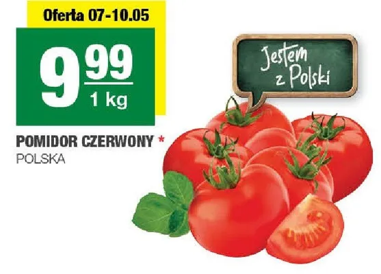 Pomidor czerwony polska promocja w SPAR
