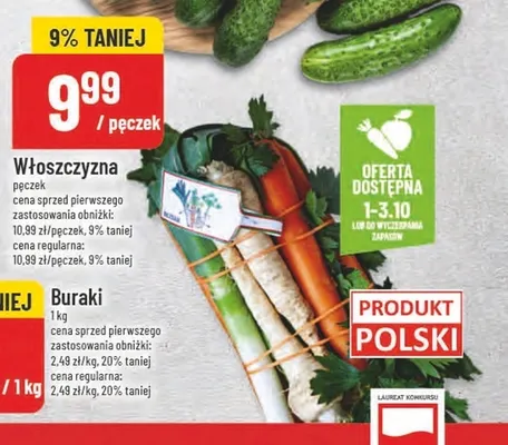 Włoszczyzna promocja w POLOmarket