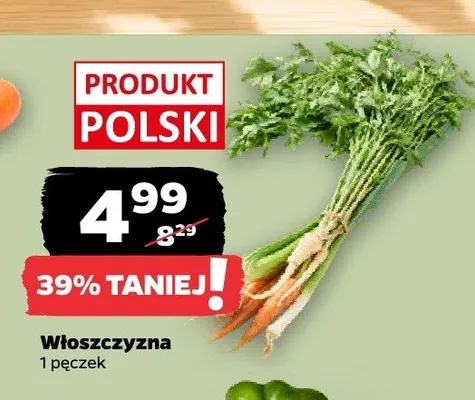 Włoszczyzna polska Netto promocja w Netto