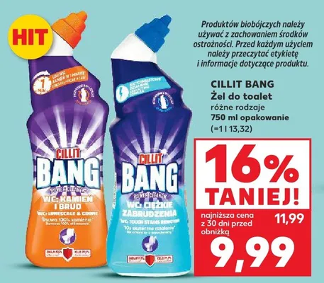 Żel do toalet różne rodzaje promocja w Kaufland
