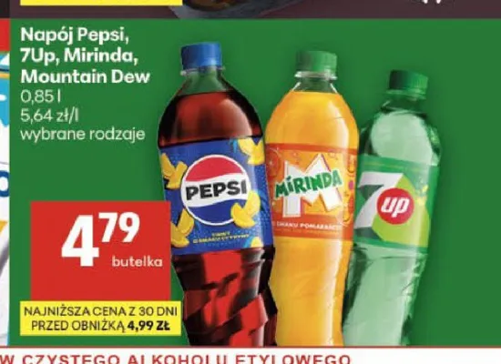 Napój Mirinda promocja w Delikatesy Centrum