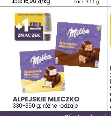 Alpejskie Mleczko Milka promocja w Stokrotka