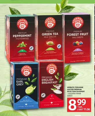 Herbata Teekanne Gastro Premium Selection English Breakfast promocja w Selgros