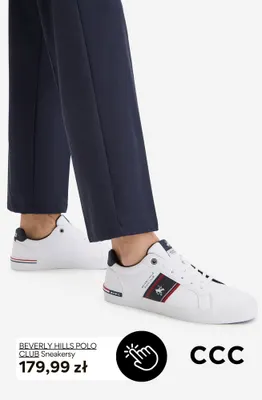 Sneakersy Beverly Hills Polo Club promocja w CCC