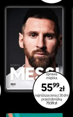 Książka Messi oprawa miękka promocja w Empik