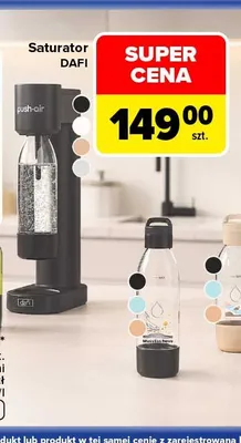 Saturator do wody Dafi promocja w Carrefour