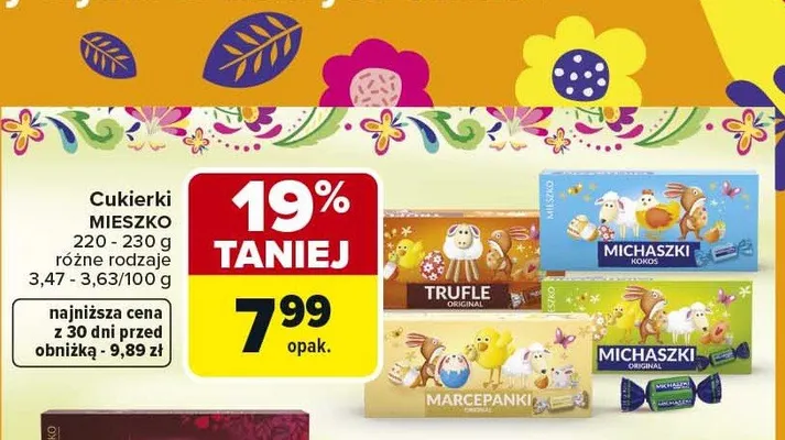 Cukierki Mieszko promocja w Carrefour