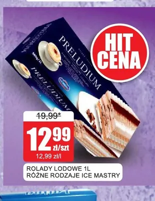 Rolady lodowe Preludium Ice Mastry promocja w Bingo
