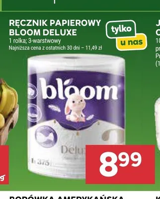 Ręcznik papierowy Bloom Deluxe promocja w Stokrotka