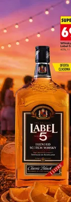 Whisky Label 5 Classic Black promocja w Biedronka