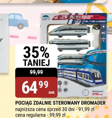 Pociąg zdalnie sterowany Dromader promocja w bi1