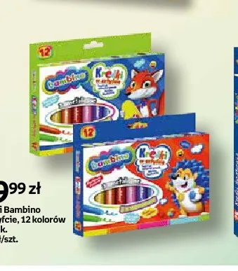 Kredki w sztyfcie Bambino promocja w Empik