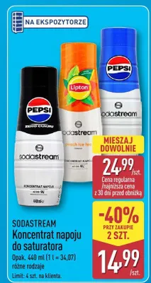 Koncentrat napoju do saturatora promocja w Aldi