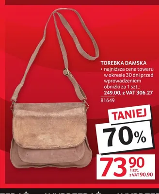 Torebka damska promocja w Selgros