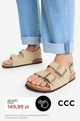 Klapki GO SOFT promocja w CCC