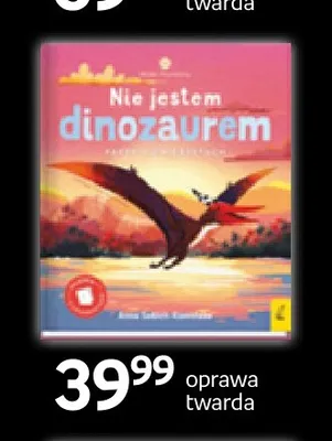 Książka Nie jestem dinozaurem Wilga oprawa twarda promocja w Empik