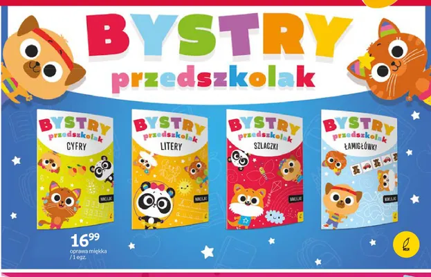Książka Bystry przedszkolak Łamigłówki Wilga promocja w Empik