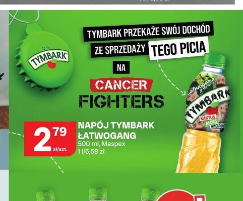 Napój Tymbark Łatwogang promocja w Chorten
