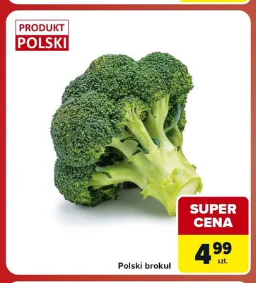 Brokuł polski promocja w Carrefour Market