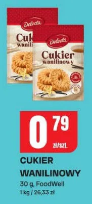 Cukier wanilinowy promocja w Chorten