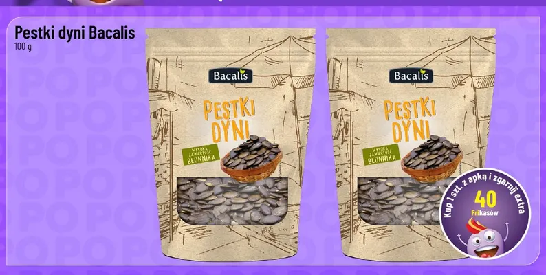 Pestki dyni Bacalis promocja w POLOmarket