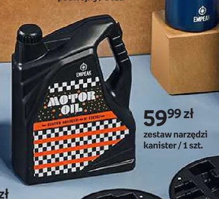 Zestaw narzędzi kanister Empeak promocja w Empik