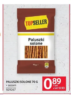 Paluszki solone TOPSELLER promocja w Selgros