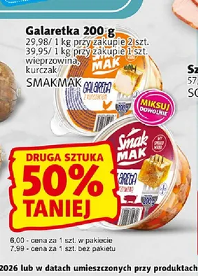 Galaretka wieprzowina Smakmak promocja w Prim Market