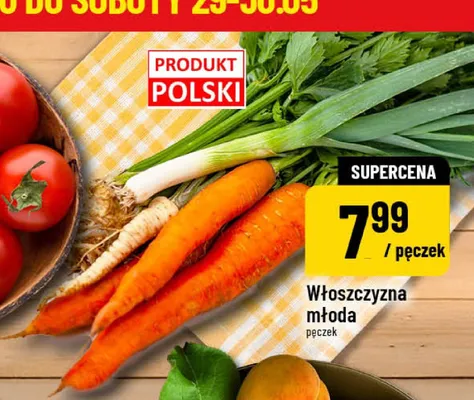 Włoszczyzna młoda polska promocja w POLOmarket