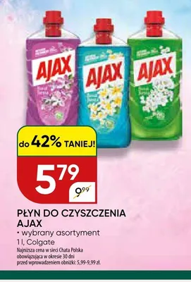 Płyn do czyszczenia AJAX promocja w Chata Polska