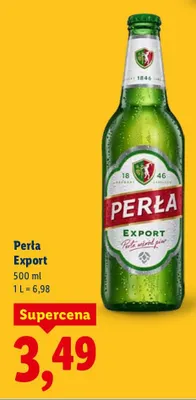 Piwo Export promocja w Lidl