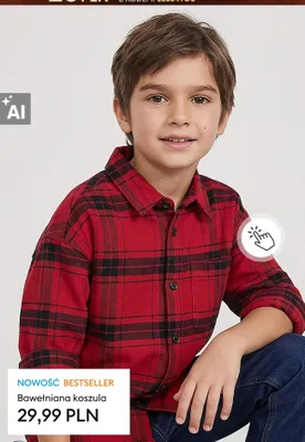 Bawełniana koszula promocja w Sinsay
