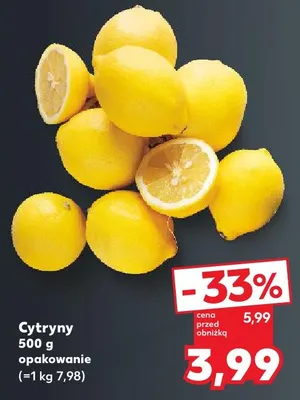 Cytryny Kaufland promocja w Kaufland