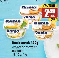 Serek homogenizowany Danio o smaku brzoskwiniowym promocja w API Market