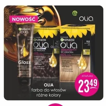 Farba do włosów Garnier Olia promocja w Drogerie Jasmin