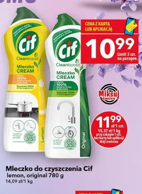 Mleczko do czyszczenia Cif lemon 780g promocja w LEWIATAN
