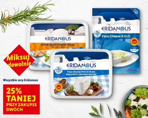Ser Feta Cheese PDO in Brine Matured in Wooden Barrels promocja w Lidl