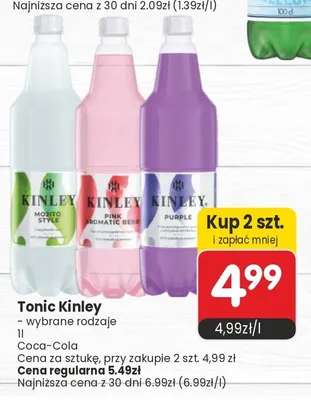 Tonic Kinley promocja w Market Point