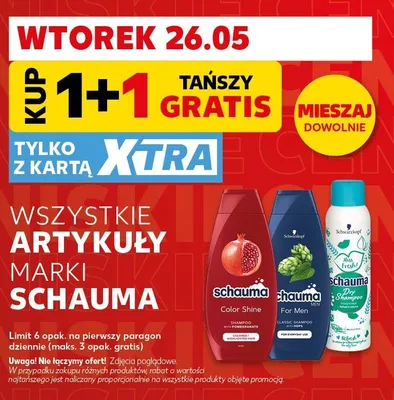 Szampon do włosów Schauma Color Shine promocja w Kaufland